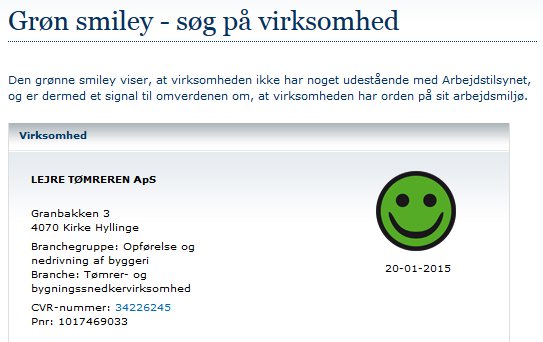 Grøn smiley